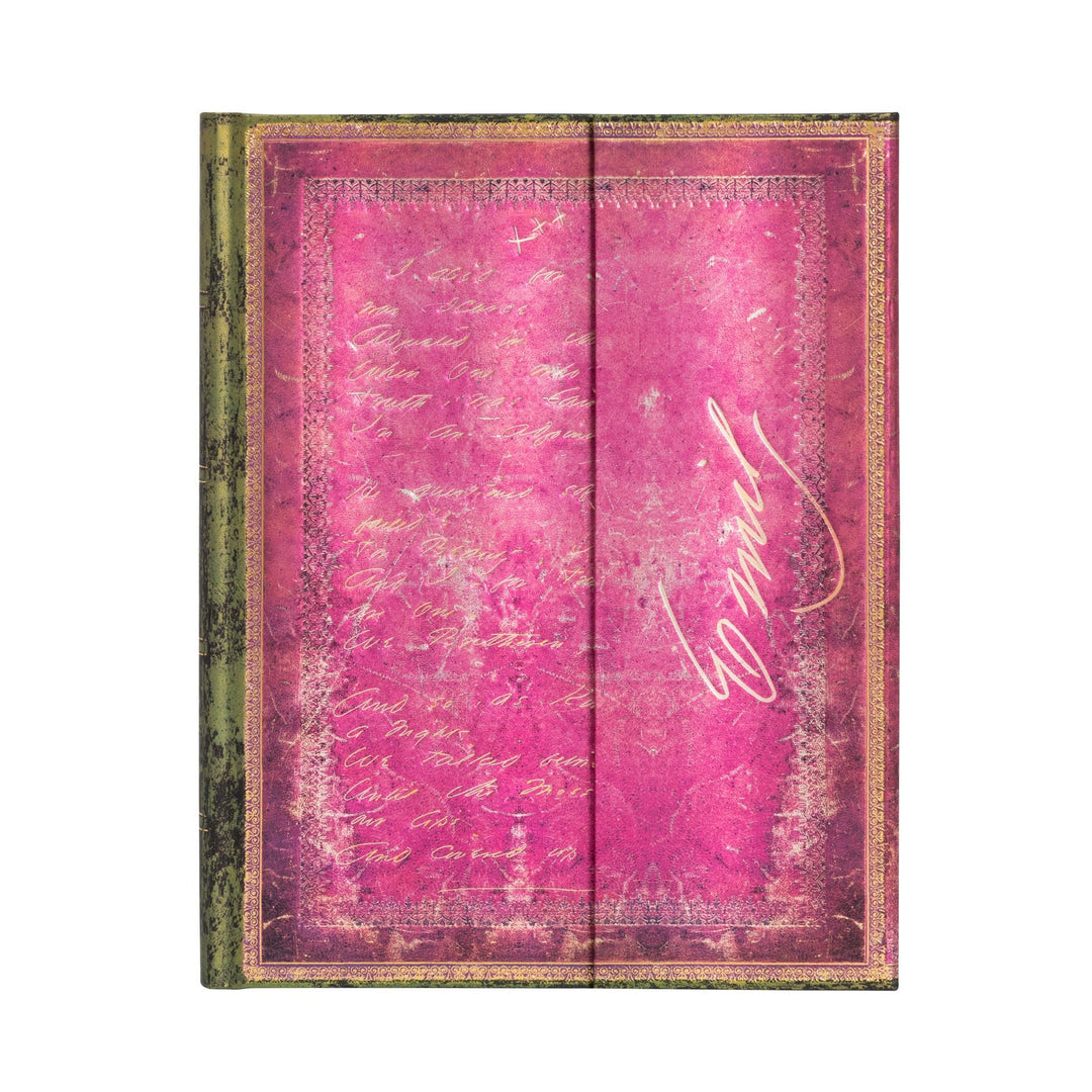 Hardcover Notizbuch Emily Dickinson, I Died for Beauty Ultra Unliniert: Hardcover, Wrap Closure, 120