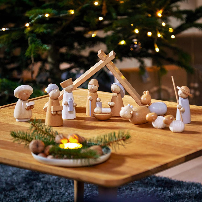 HABA - Weihnachtskrippe aus Holz – Weihnachtsdekoration – Ref.