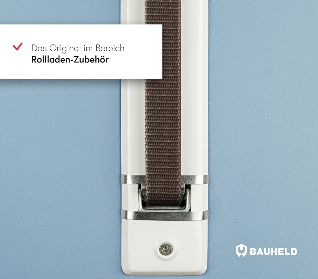 BAUHELD® 50m Rolladengurt 14mm 18mm 20mm 23mm [Made in Germany] Für Rolläden an Türen & Fenster geei