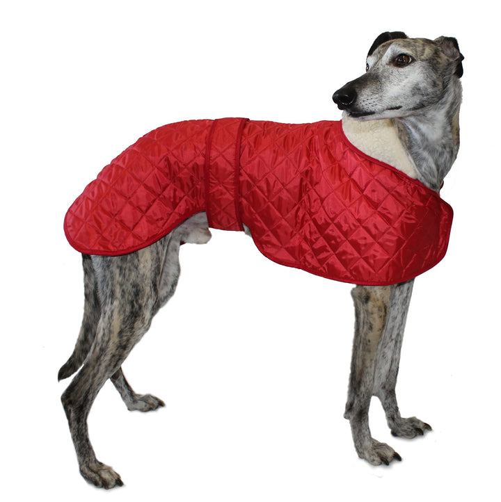 Cosipet Windhund Anorak Hundemantel, Nylon, 51 cm, Rot rot 51 cm (20 Zoll), rot 51 cm (20 Zoll)