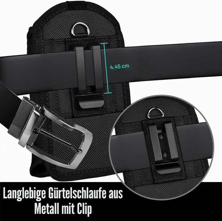 SOGCASE Tasche Scanner Holster für Zebra TC70x TC70 TC72 TC75x TC75 TC77 M60 MC67 mit Handgriff, Tra
