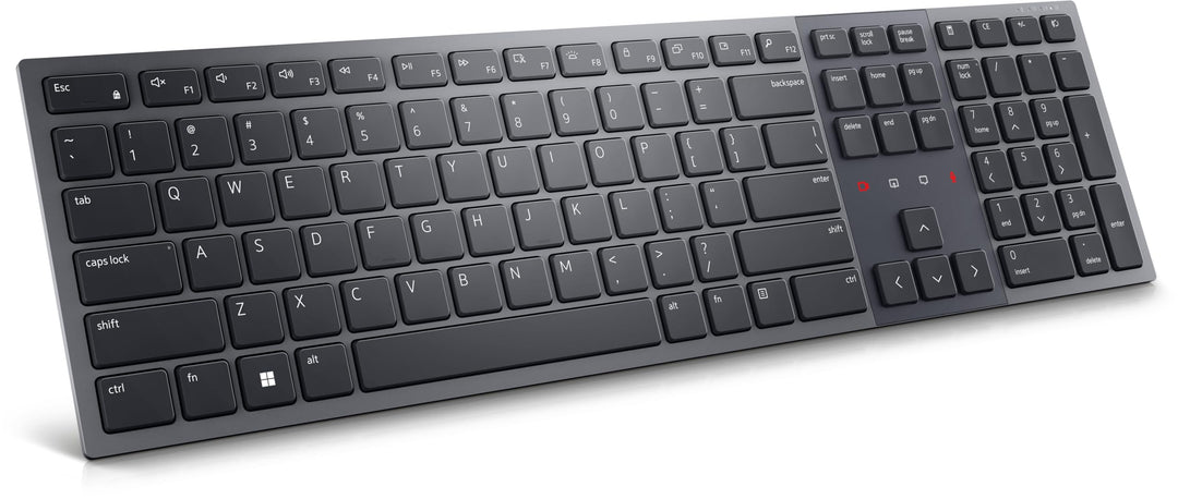 Dell Premier Collaboration Keyboard - KB900GR (deutsche Tastatur QWERTZ, kabellos, Bluethooth) schwa
