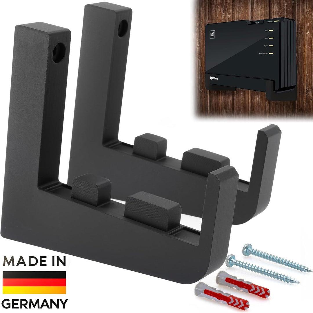 Wandhalterung für 1&1 HomeServer Pro (FRITZ!Box 5690 Pro) – Robuste Halterung für Wi-Fi 7 Router – P