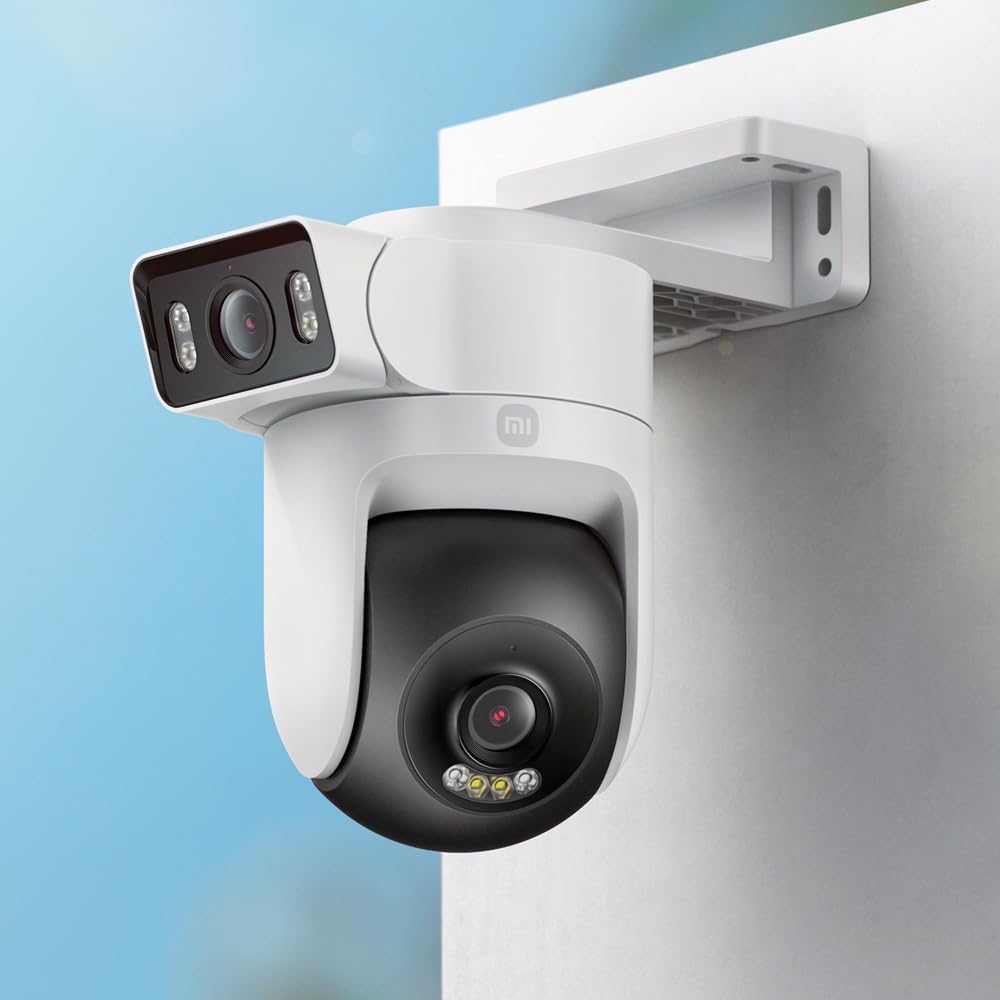 XIAOMI Outdoor Kamera CW500 Dual, Dual 2.5K Ultra-HD Bildqualität, AI Erkennung, Dual-Band Wi-Fi 6,