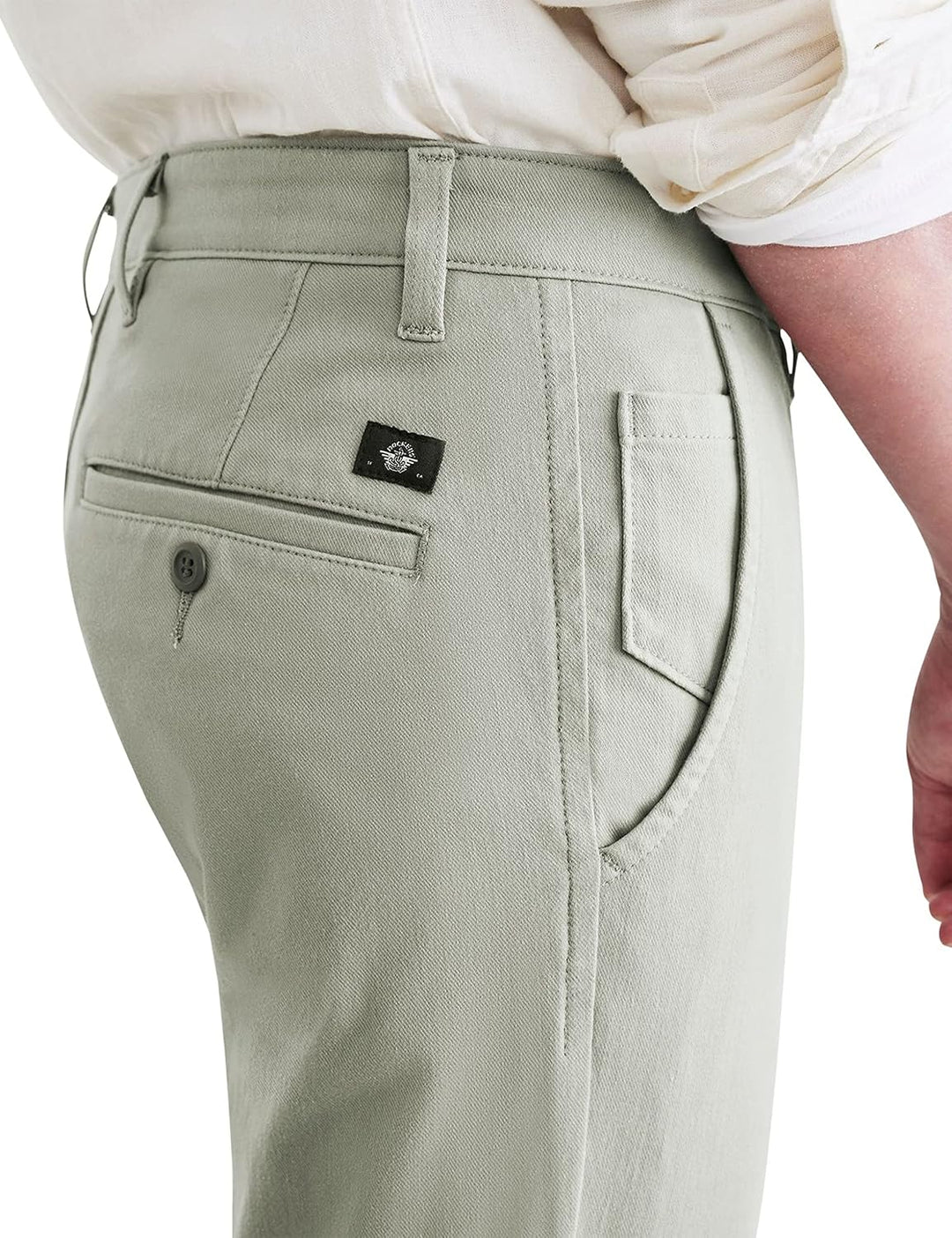 Dockers Herren Pants Smart Supreme Flex Slim 38W / 32L Forest Fog, 38W / 32L Forest Fog