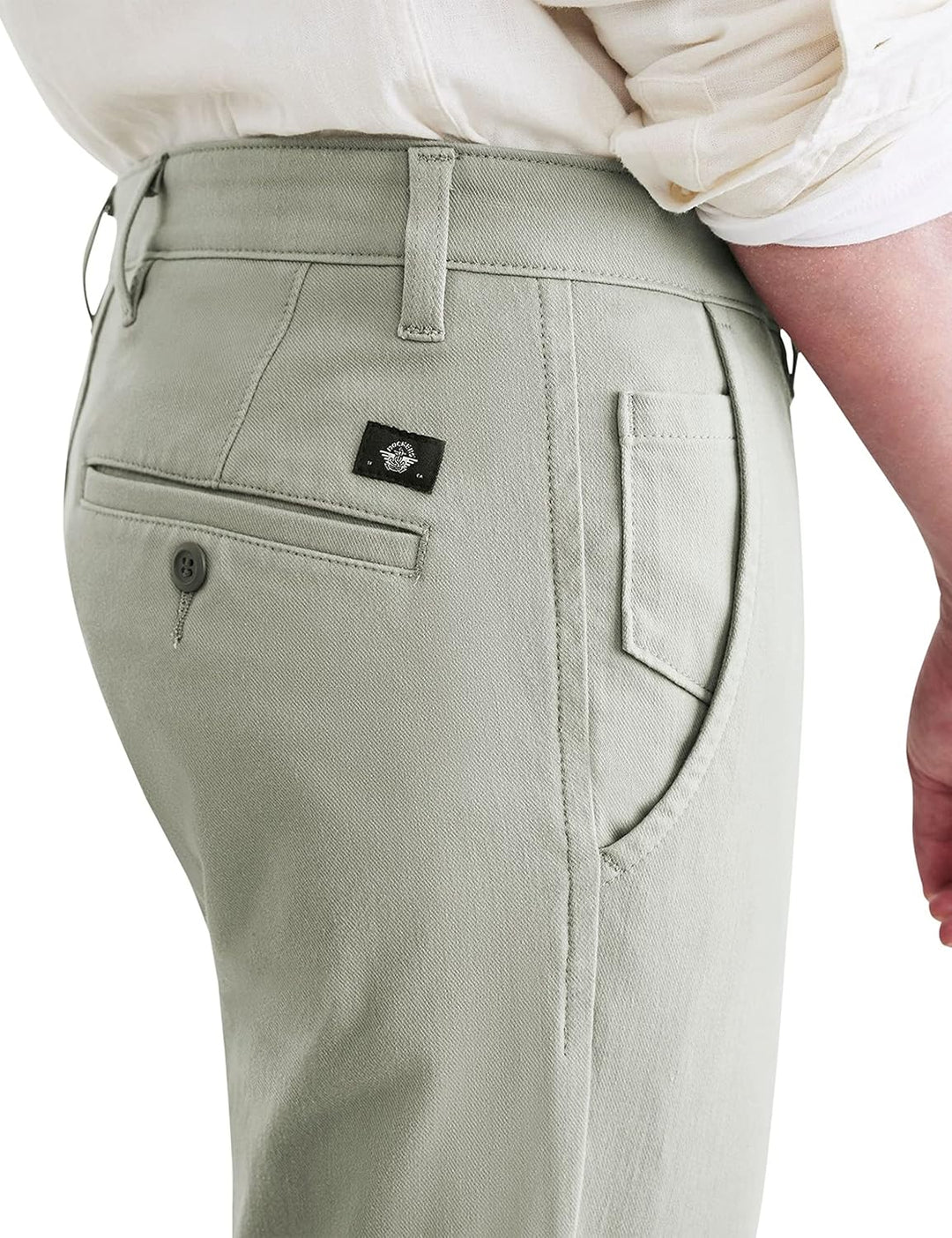 Dockers Herren Smart Supreme Flex Slim Hosen 31W / 32L Forest Fog, 31W / 32L Forest Fog