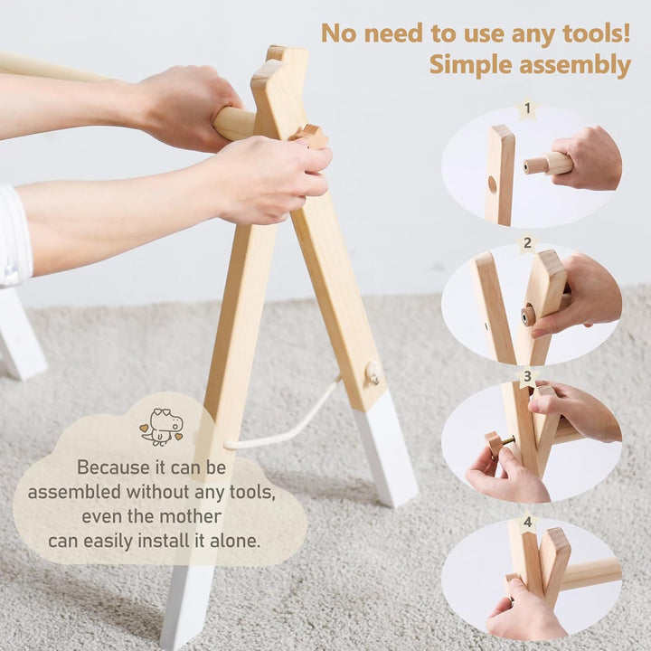 Promise Babe Spielbogen Baby Holz Baby Gym Holz Baby Spielbogen Neugeborenen Spielzeug Spielbogen Ac