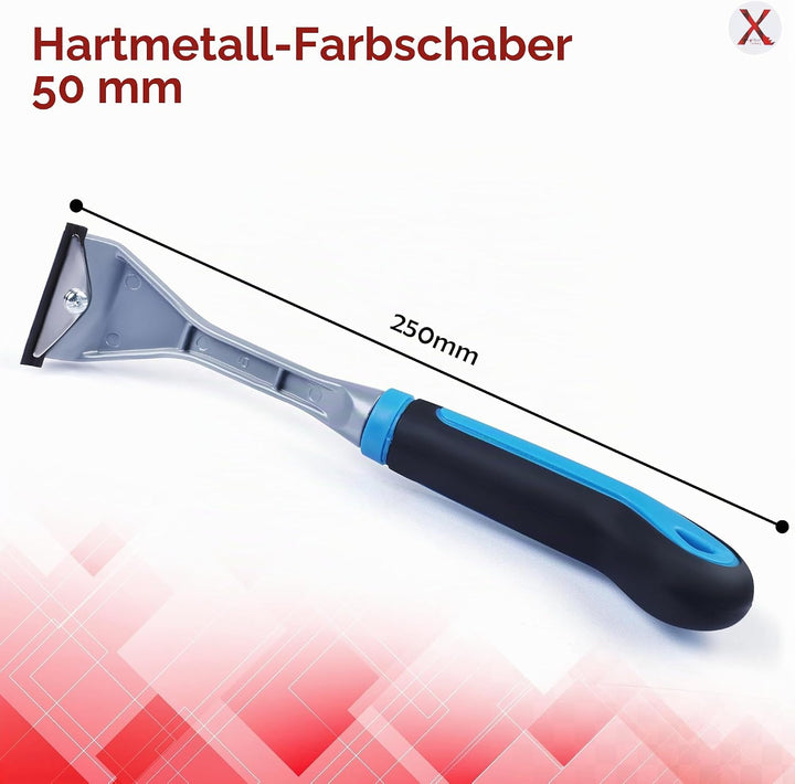 Farbschaber 50mm mit Hartmetallklingen Ergonomisches Design ersetzen Bahco 650 Hergestellt von Xcali