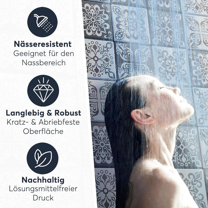 CREATISTO Mosaik Klebefliesen Stickerfliesen Fliesenfolie - Stylische Sticker Aufkleber für Fliesen