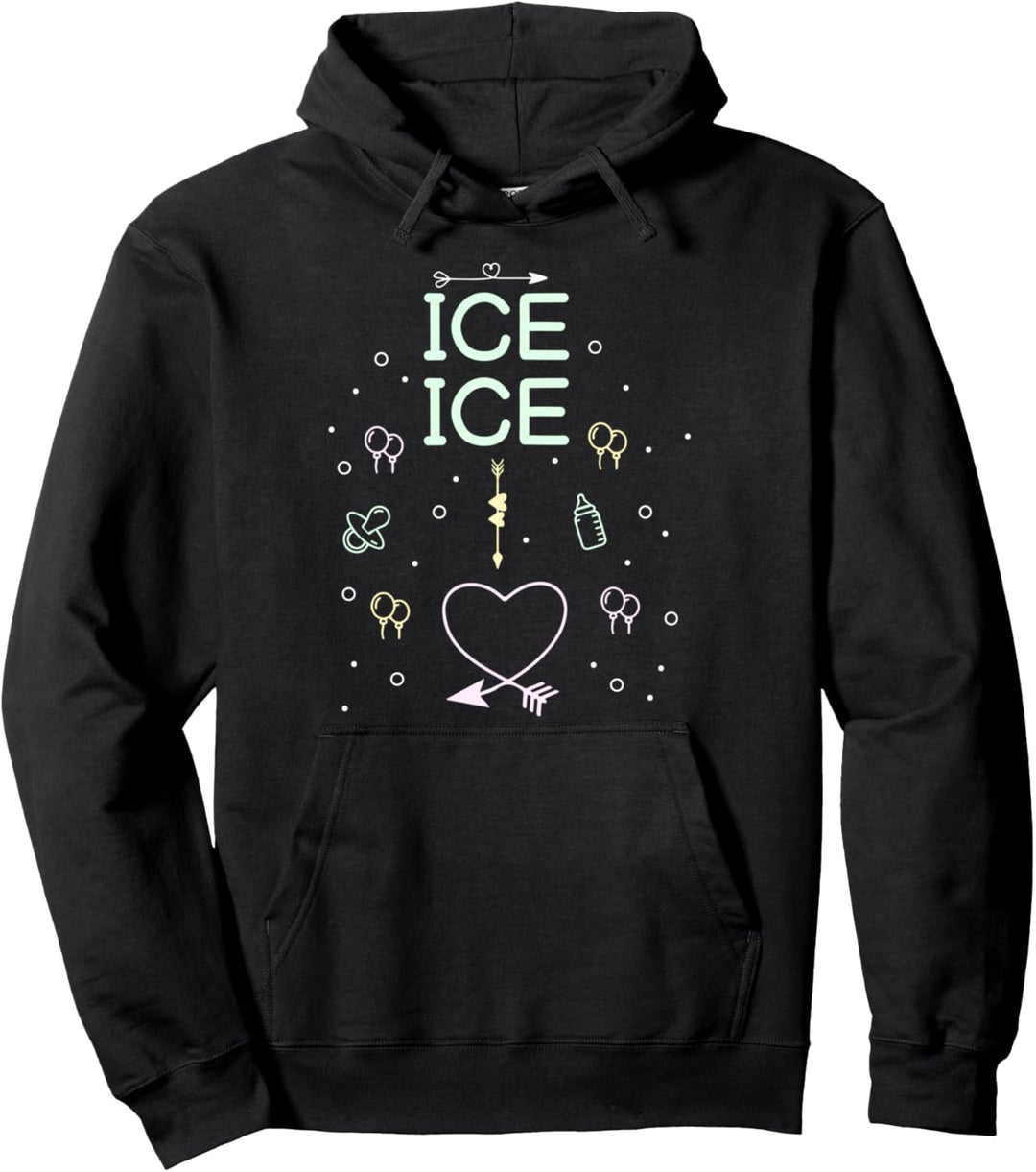 ICE ICE BABY TShirt Schwangerschaft Schwanger Baby Nachwuchs Pullover Hoodie