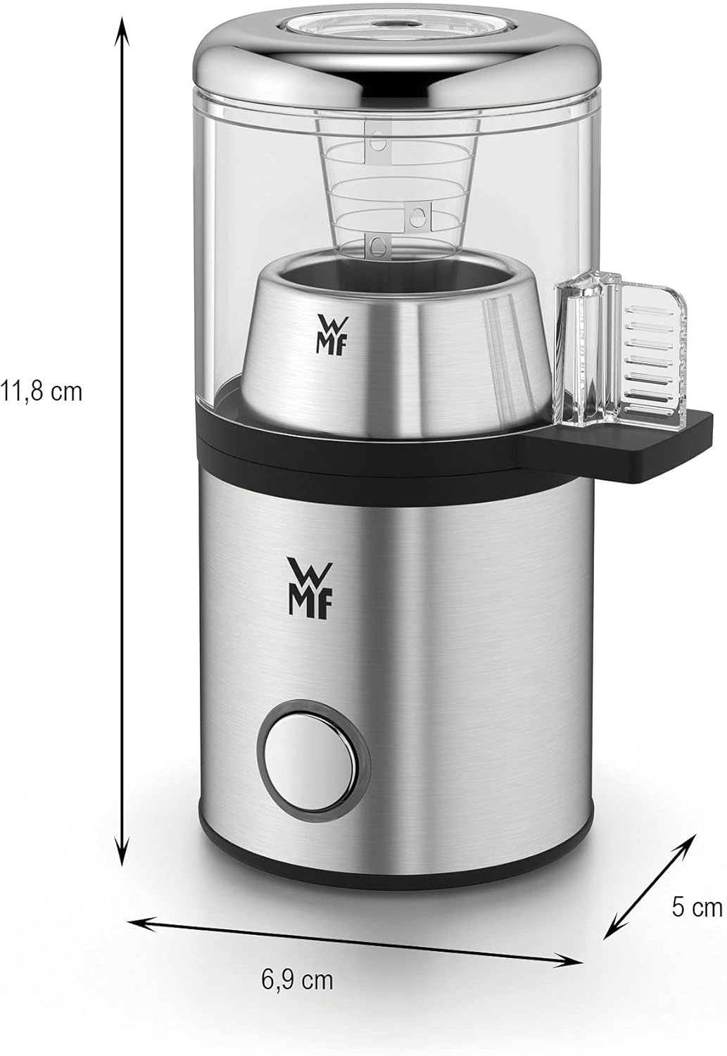 WMF Küchenminis 1-Ei-Eierkocher MyEgg mit Eierbecher, platzsparend, Stecker, Härtegradeinstellung, Ü