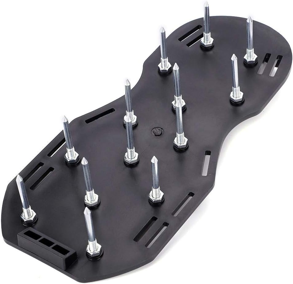 Wakects Rasenbelüfter, Schuhe zum Belüften Ihres Rasens oder Ihres Rasens (3 Straps) (3 Riemen) 1Pai