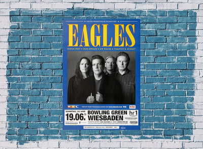 The Eagles - Bowling Green, Wiesbaden 2011 » Konzertplakat/Premium Poster | Live Konzert Veranstaltu