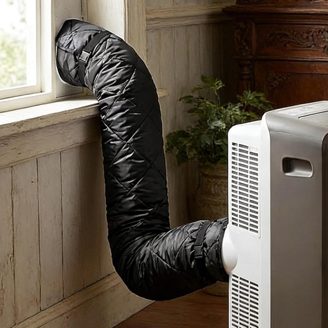 Portable Air Conditioner Hose Insulation Cover Kit | Air Conditioner Exhaust Hose Cover, Washable Du