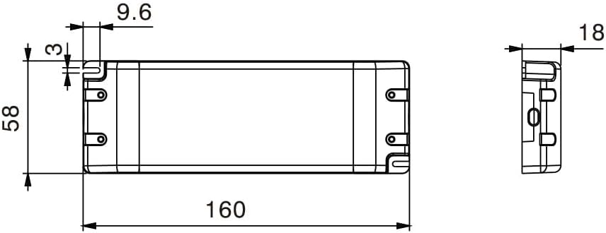 SeKi LED-Netzteil L-150-24 - 24V - 6,25A - 150W; LED Treiber - Transformator - Netzteil - Driver - T