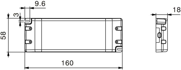 SeKi LED-Netzteil L-150-24 - 24V - 6,25A - 150W; LED Treiber - Transformator - Netzteil - Driver - T