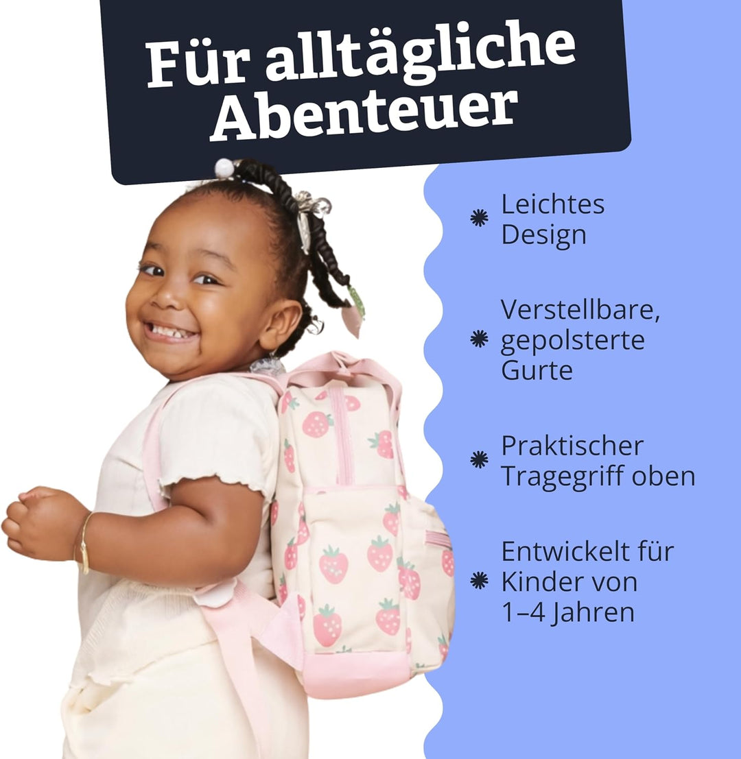Itzy Ritzy Kleinkind Rucksack | Premium Kindergartenrucksack für Jungen & Mädchen | Mein erster Ruck