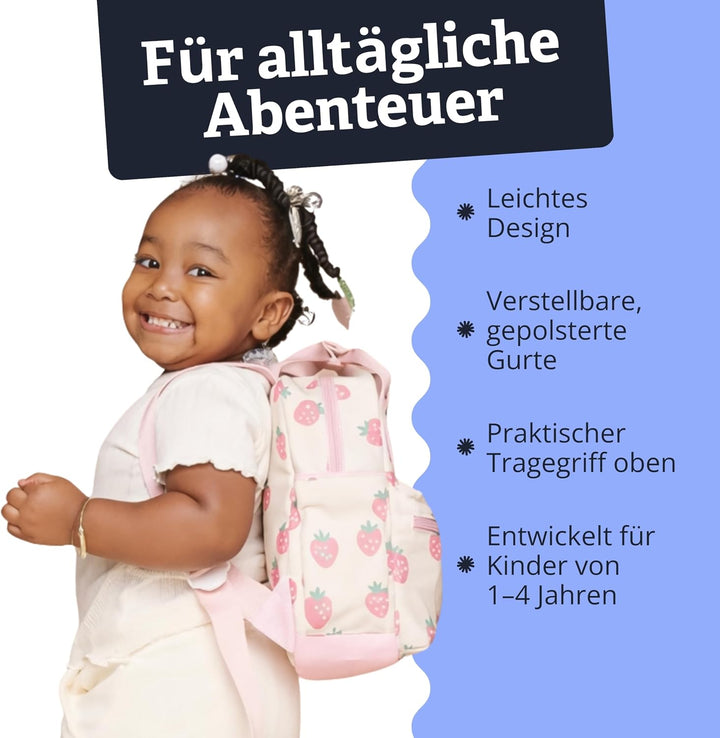 Itzy Ritzy Kleinkind Rucksack | Premium Kindergartenrucksack für Jungen & Mädchen | Mein erster Ruck