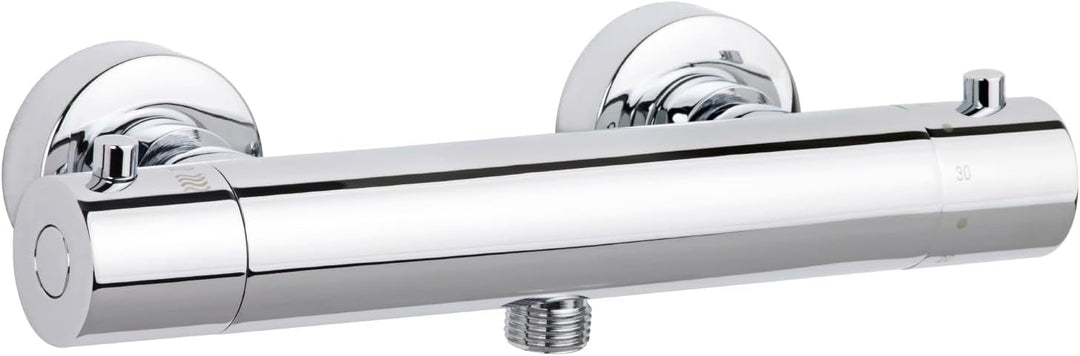 Schöner Wohnen Kollektion Duschthermostat Dicu, Thermostat-Armatur Dusche, Brauseabgang Typ 1/2 '',