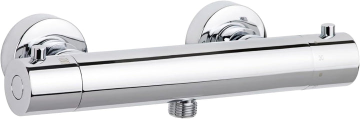 Schöner Wohnen Kollektion Duschthermostat Dicu, Thermostat-Armatur Dusche, Brauseabgang Typ 1/2 '',