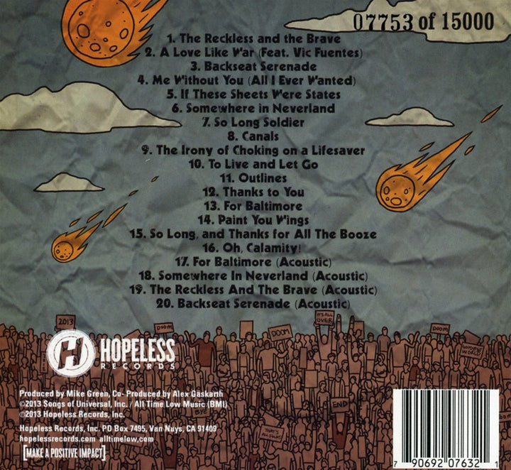 Don't Panic: It's Longer Now!, Audio-CD