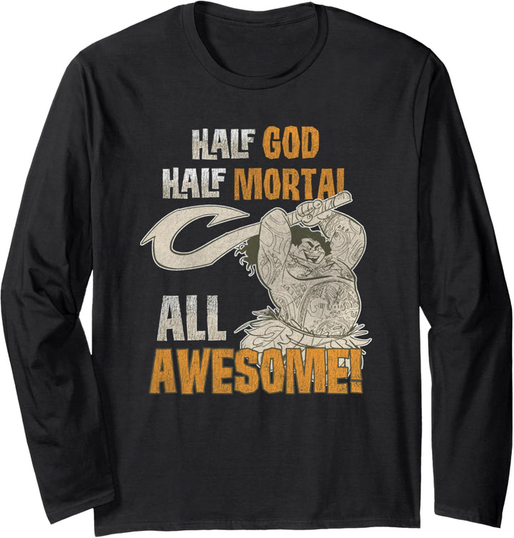 Disney Moana Maui All Awesome Langarmshirt
