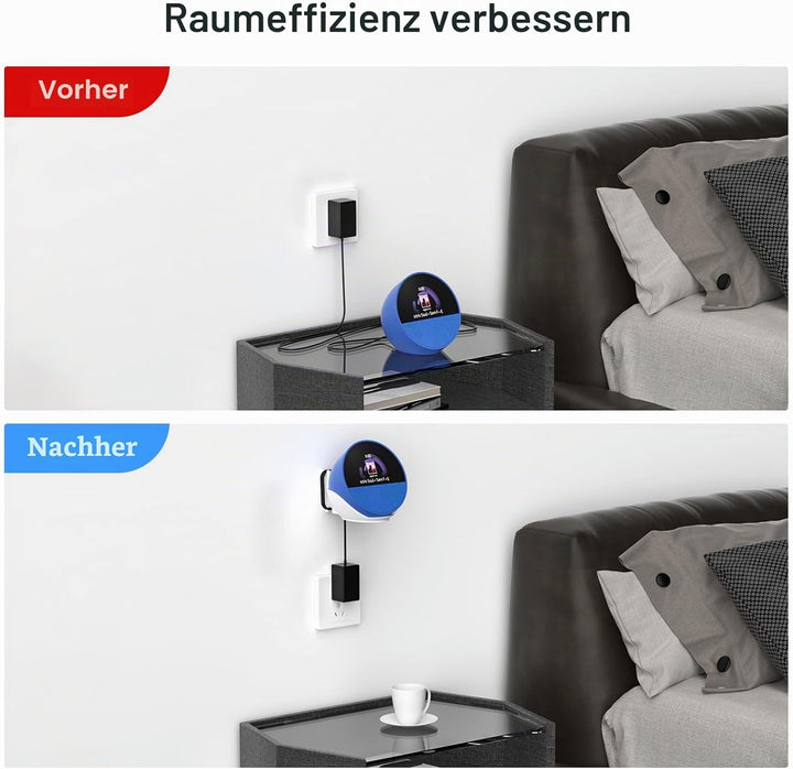 XLTTYWL Spot Stand, ABS Spots Zubehör mit Kabelmanagement, Premium Platzsparender Ständer Aufhänger