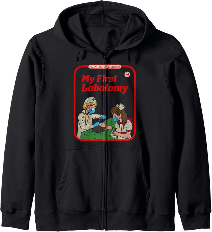 My First Lobotomy Horror Goth Occult Childgame Kapuzenjacke