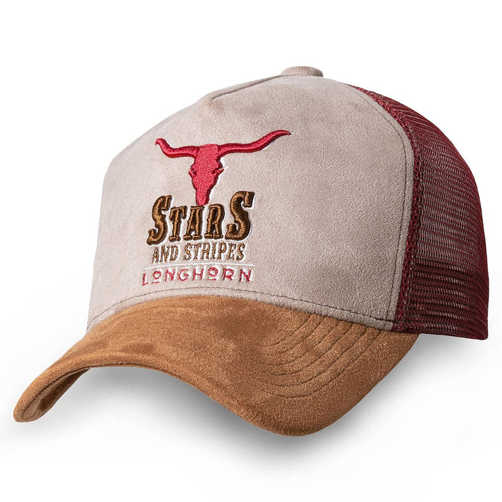 STARS & STRIPES Basecap Westerncap Truckercap Cap »Longhorn«