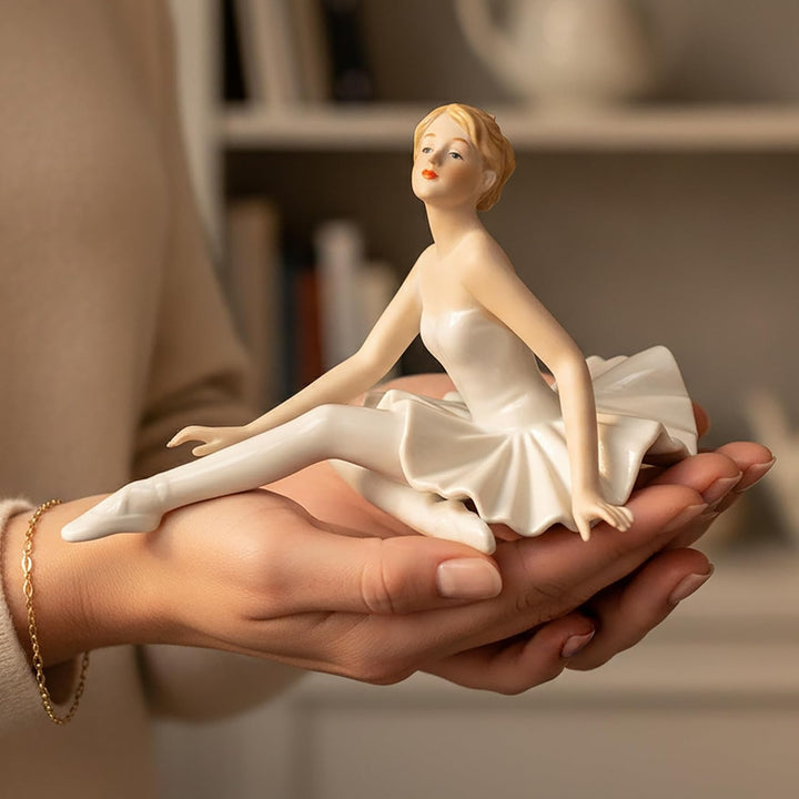 Porzellanfiguren Ballett, geformte Statue, Kunsthandwerk, Kunstwaren, Skulptur, Heimdekoration (Orna