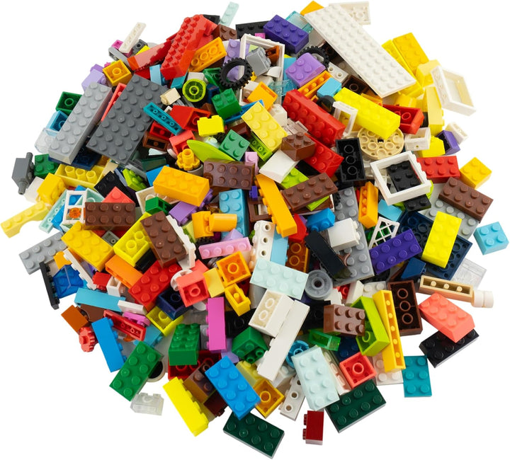 Lego® Steine bunt gemischt - 200 Stück - Bausteine, Sondersteine, Fliesen, Platten - Bausteine für k