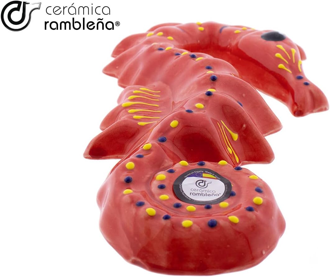 CERÁMICA RAMBLEÑA | Seepferdchen | Wandskulptur | Dekofiguren | Wanddekorationen | Seepferdchen Mode