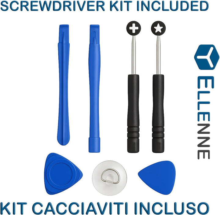 ELLENNE Akku mit hoher Kapazität 11560 mAh, kompatibel mit iPad 3 und iPad 4 mit Demontage-Kit im Li