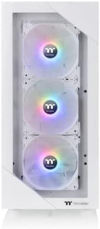 Thermaltake View 200 TG ARGB Snow | ATX Mid Tower Chassis