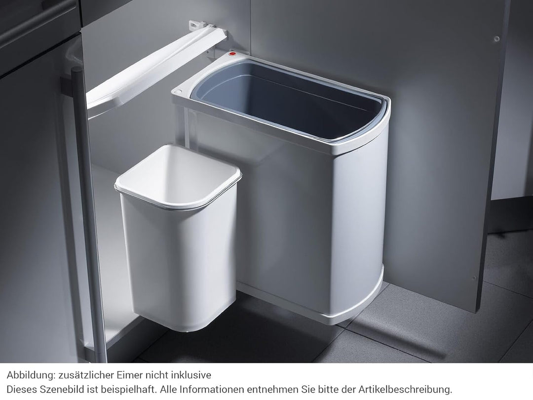Hailo 3418001 Abfallsammler MF Swing 45.1/18 w für Schränke ab 450 mm Breite mit