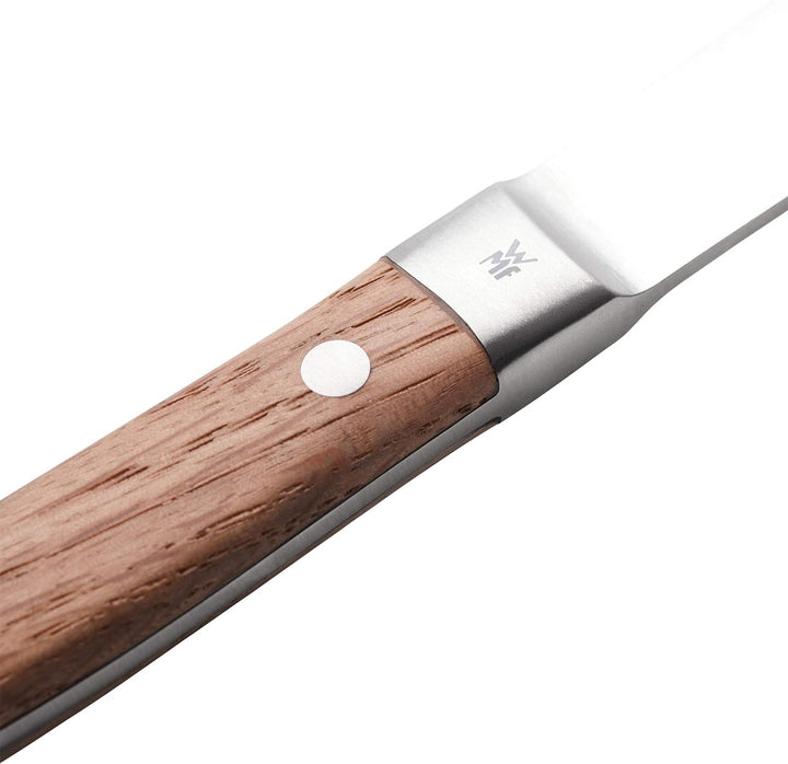 WMF Ranch Steakmesser Set 6-teilig, Spezialklingenstahl geschmiedet, Pizzamesser, Cromargan Edelstah