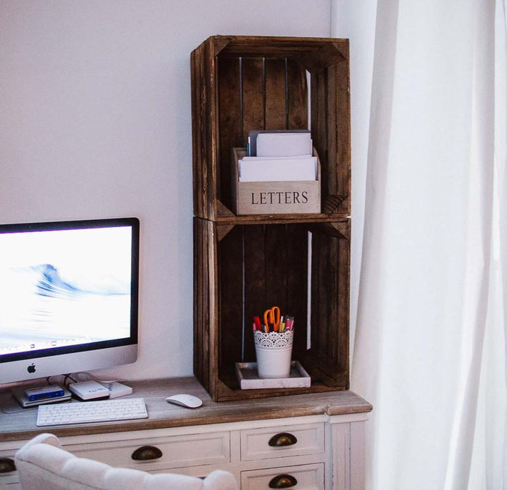 Alte geflammte Obstkisten/Holzkisten in vielen Variationen -Ideal zum Möbelbau oder zur Aufbewahrung