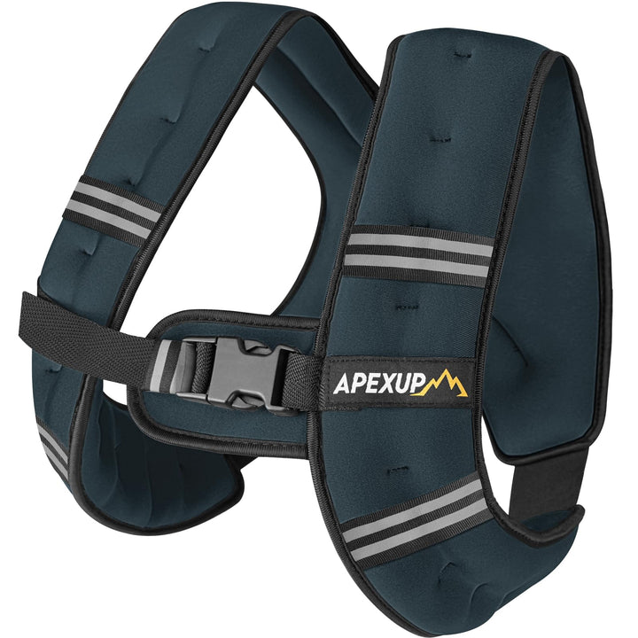 APEXUP Gewichtsweste für Herren, 2,3 kg/4,5 kg/6,8 kg/9,1 kg/11,3 kg/13,6 kg Gewichte mit reflektier