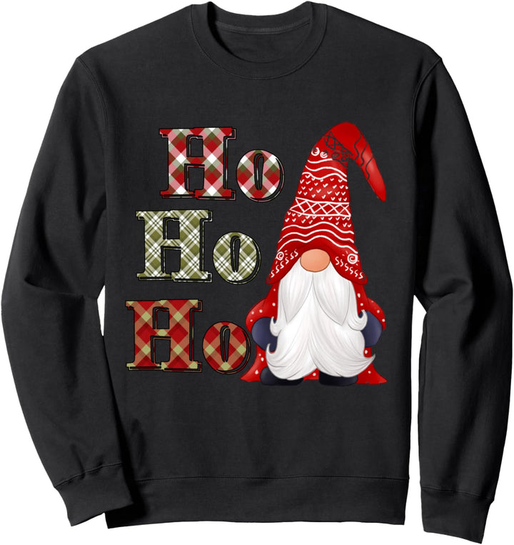Ho Ho Ho Weihnachten Gnome Hygge Weihnachtsmann Wichtel Sweatshirt