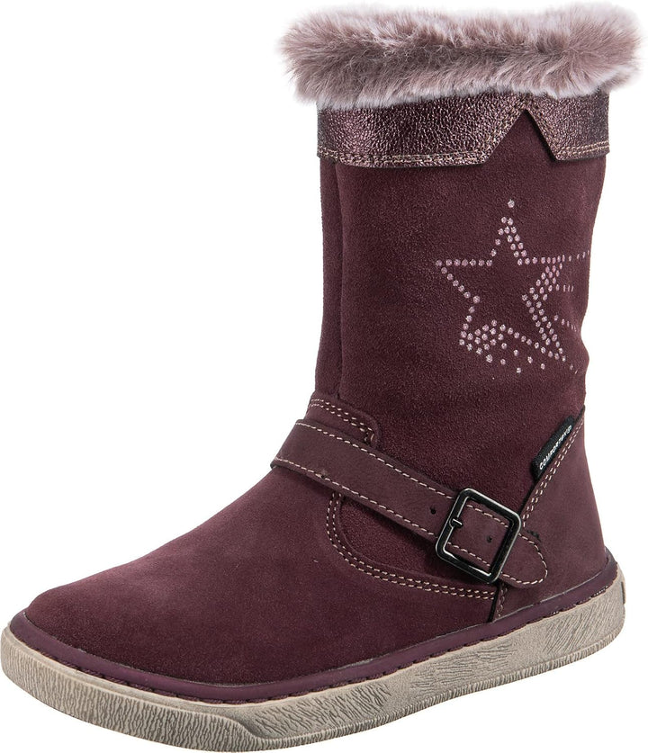 Lico Mädchen Reena Schneestiefel 28 EU Bordeaux, 28 EU Bordeaux