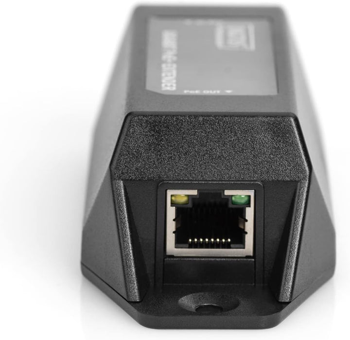 DIGITUS PoE+ Repeater - Reichweite +100 m - Kaskadierkar bis 500 m Gesamtreichweite (4 Geräte) - PoE