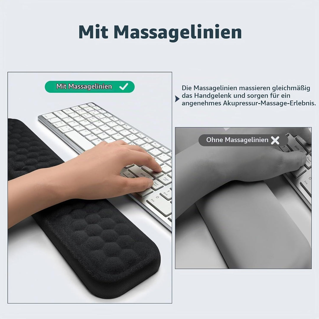 Handballenauflage, Handauflage Tastatur Verstellbare Handballenauflage Handgelenkauflage für Tastatu