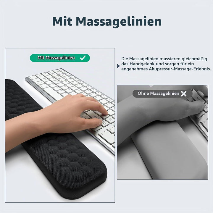 Handballenauflage, Handauflage Tastatur Verstellbare Handballenauflage Handgelenkauflage für Tastatu