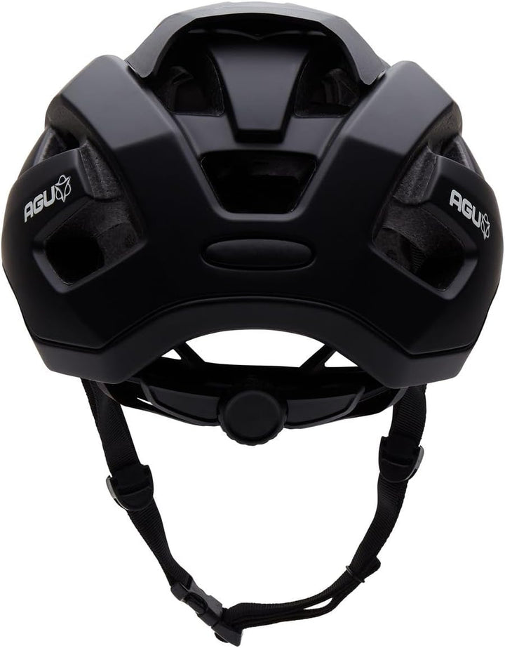 Agu Unisex-Adult 895420 Fahrradhelm, Schwarz, S/M
