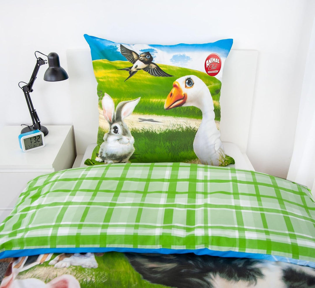 Herding Bettwäsche Farm World Bauernhof Tiere 135 x 200 cm 100% Baumwolle