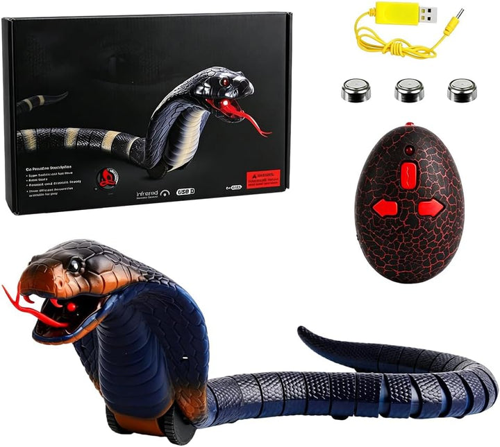 Ferngesteuerte Schlange, RC Ferngesteuert Kobra Schlange, Elektrisch Schlange Spielzeug, Remote Snak