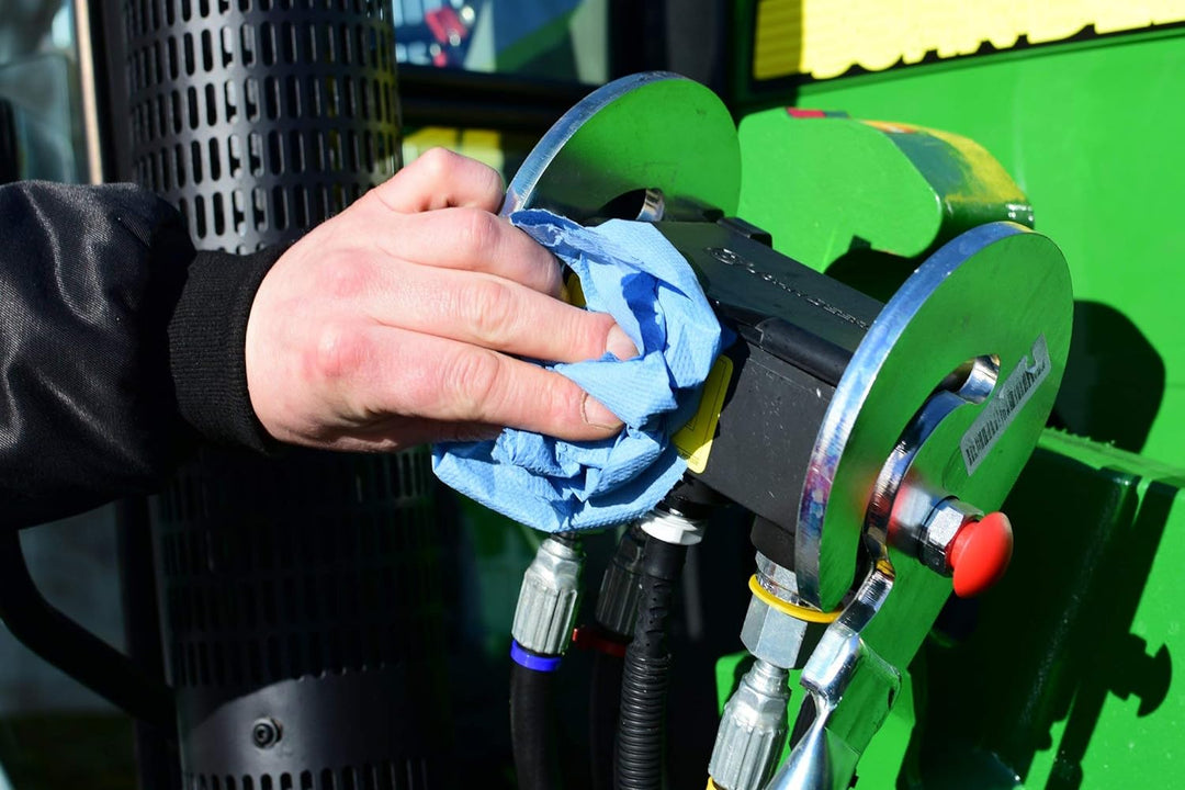 Funny Putzpapierrollen, 3 lagig, blau, circa 36 cm, 1000 Blatt, 1er Pack (1 x 1 Stück)