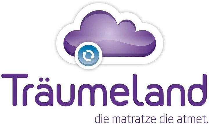 Träumeland T040836 Stillkissen elastisch Tropfen ozeanblau, mehrfarbig, Tropfen Ozeanblau