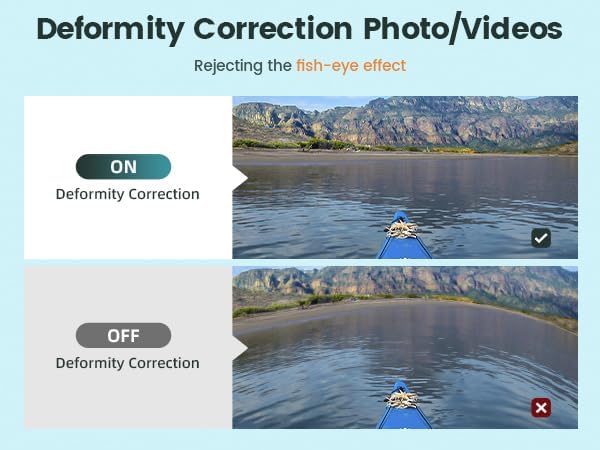 4K60FPS Action Cam Touchscreen, 40M Unterwasserkamera mit 64G SD-Karte, WiFi Sportkamera mit 8X Zoom