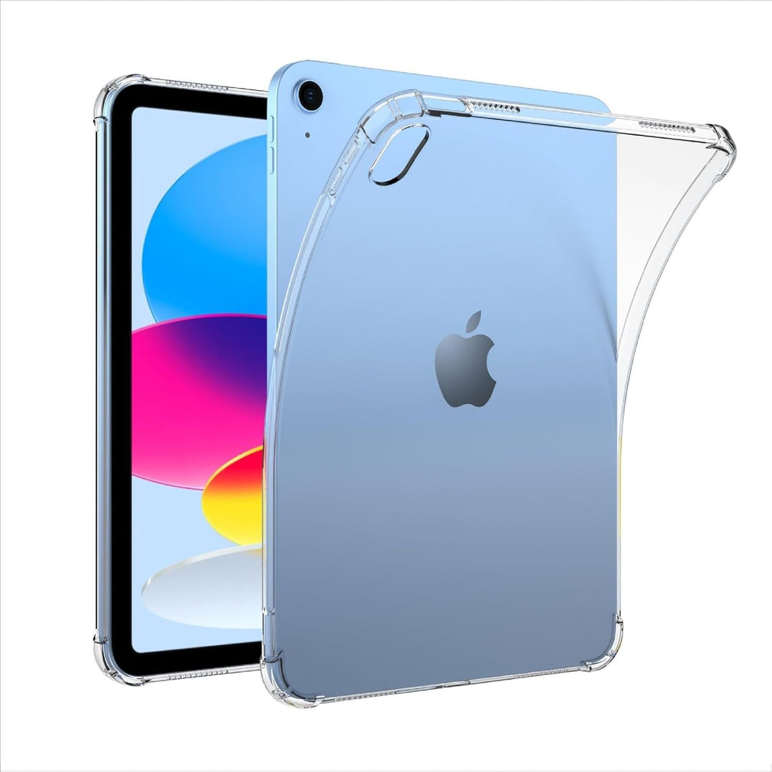 GIOPUEY Hülle für iPad Air 11 Inch M3 2025, Case Mit Stiftschlitz,Weiche TPU Rückenschale, Dünne Abd